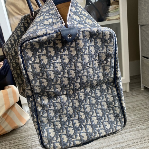 Dior Duffle Boston Trotter in Navy - Picture 2 of 14